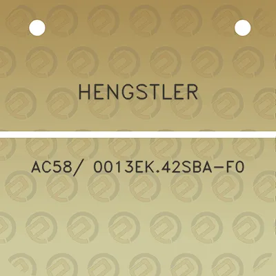 hengstler-ac58-0013ek42sba-f0