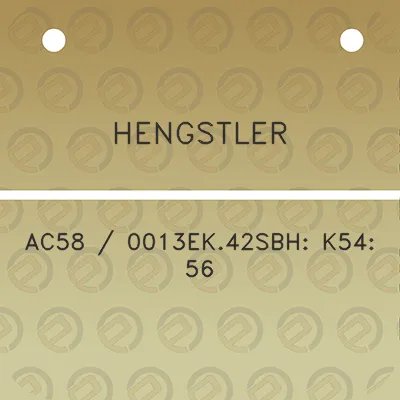 hengstler-ac58-0013ek42sbh-k54-56