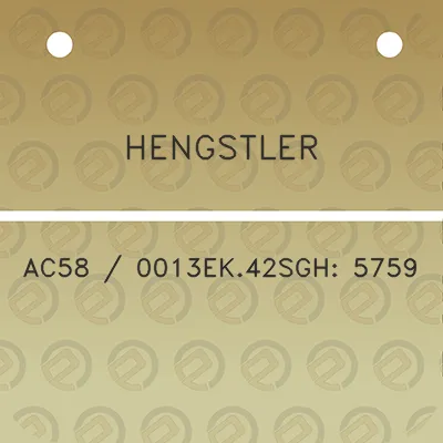 hengstler-ac58-0013ek42sgh-5759