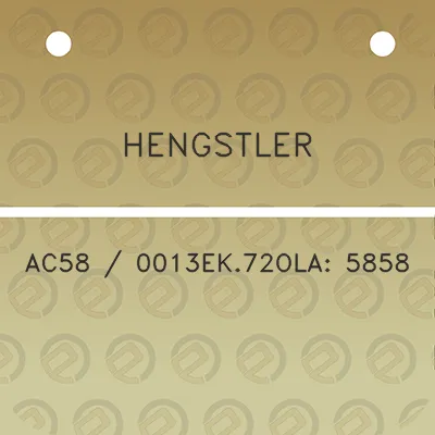 hengstler-ac58-0013ek72ola-5858