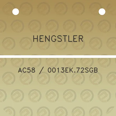 hengstler-ac58-0013ek72sgb