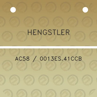 hengstler-ac58-0013es41ccb