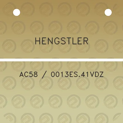 hengstler-ac58-0013es41vdz