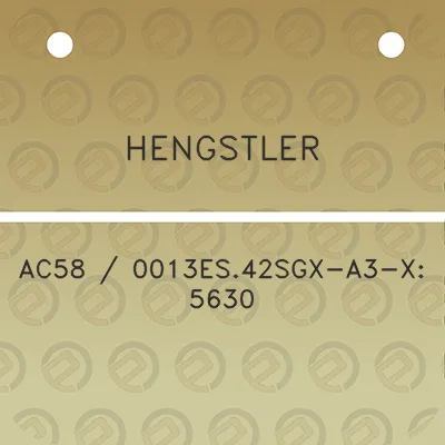 hengstler-ac58-0013es42sgx-a3-x-5630