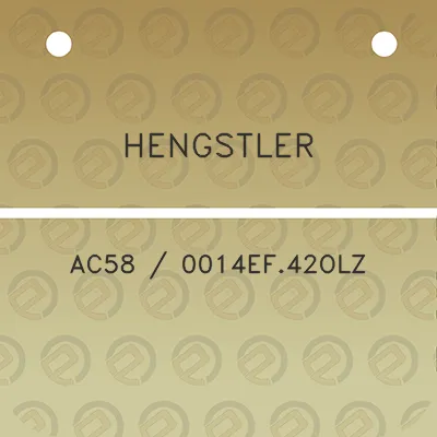 hengstler-ac58-0014ef42olz