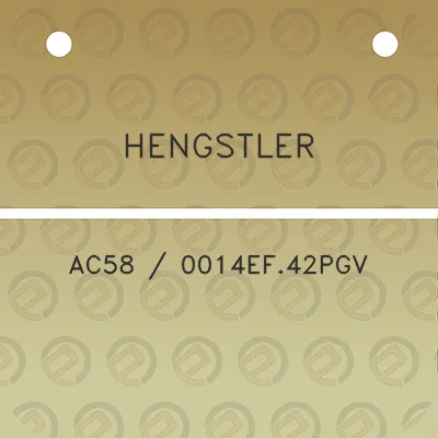 hengstler-ac58-0014ef42pgv