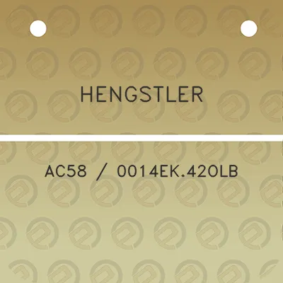 hengstler-ac58-0014ek42olb