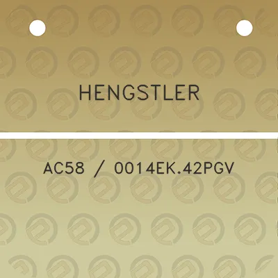 hengstler-ac58-0014ek42pgv