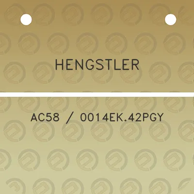 hengstler-ac58-0014ek42pgy