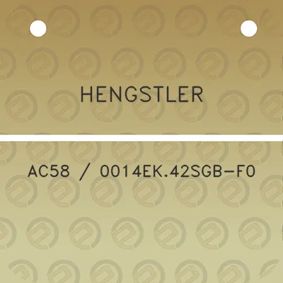 hengstler-ac58-0014ek42sgb-f0