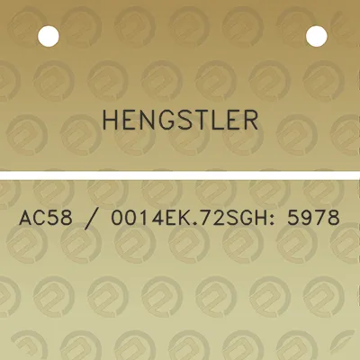 hengstler-ac58-0014ek72sgh-5978