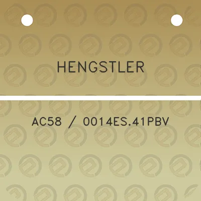 hengstler-ac58-0014es41pbv