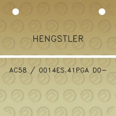 hengstler-ac58-0014es41pga-d0