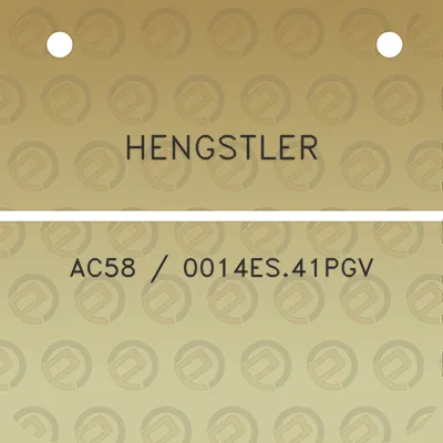 hengstler-ac58-0014es41pgv