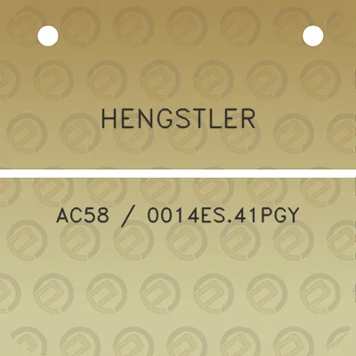 hengstler-ac58-0014es41pgy