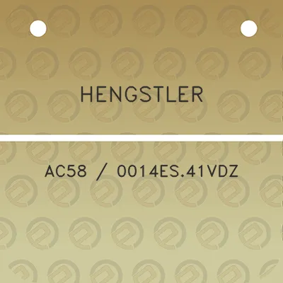 hengstler-ac58-0014es41vdz