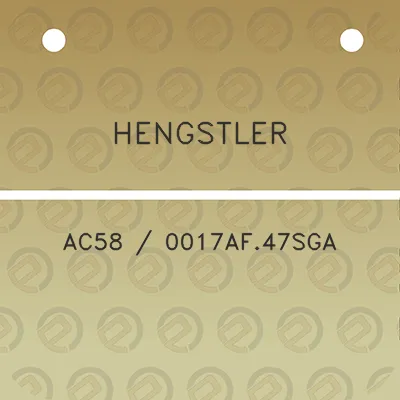 hengstler-ac58-0017af47sga