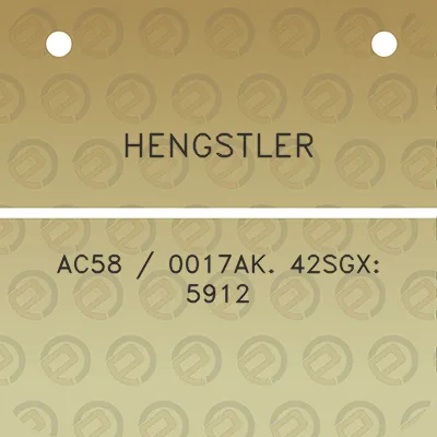 hengstler-ac58-0017ak-42sgx-5912