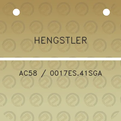 hengstler-ac58-0017es41sga