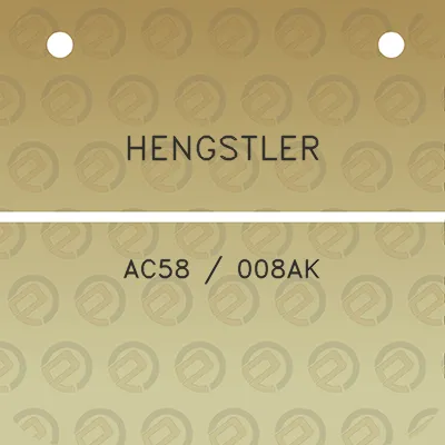 hengstler-ac58-008ak