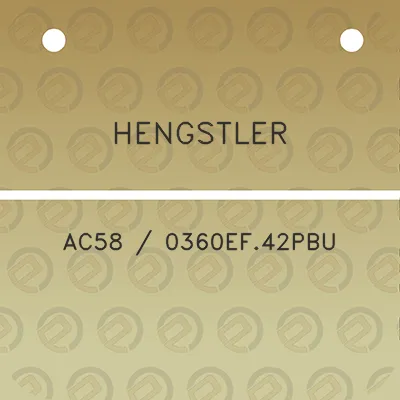 hengstler-ac58-0360ef42pbu