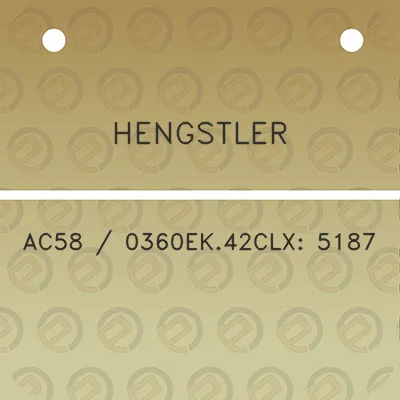 hengstler-ac58-0360ek42clx-5187