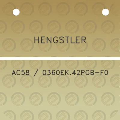 hengstler-ac58-0360ek42pgb-f0