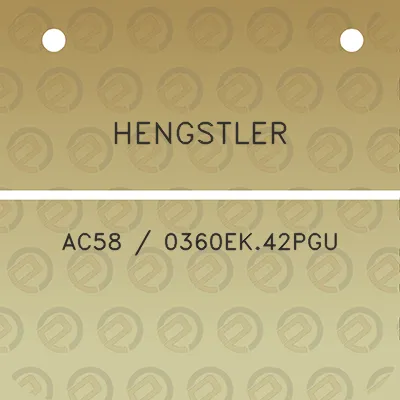 hengstler-ac58-0360ek42pgu