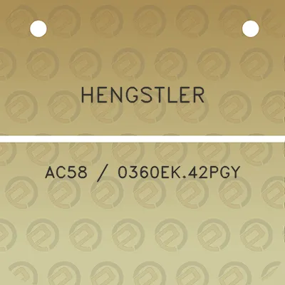 hengstler-ac58-0360ek42pgy