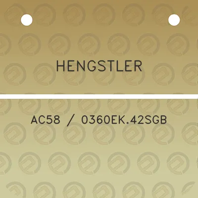 hengstler-ac58-0360ek42sgb