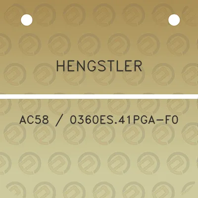 hengstler-ac58-0360es41pga-f0