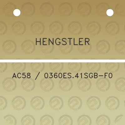 hengstler-ac58-0360es41sgb-f0