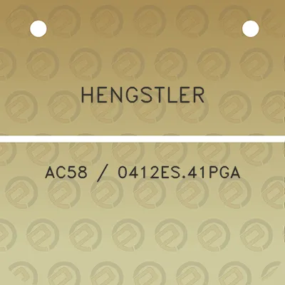 hengstler-ac58-0412es41pga