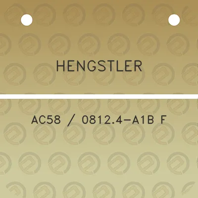 hengstler-ac58-08124-a1b-f