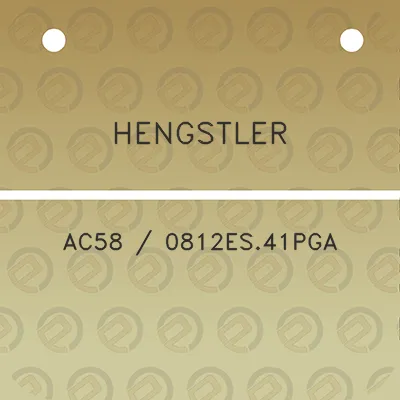 hengstler-ac58-0812es41pga