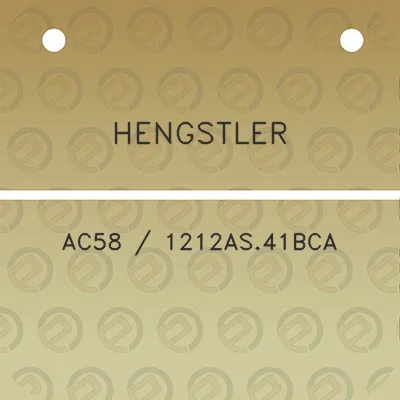 hengstler-ac58-1212as41bca