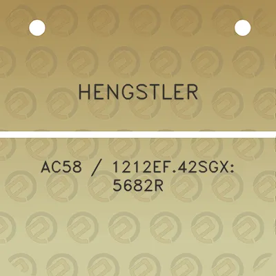 hengstler-ac58-1212ef42sgx-5682r