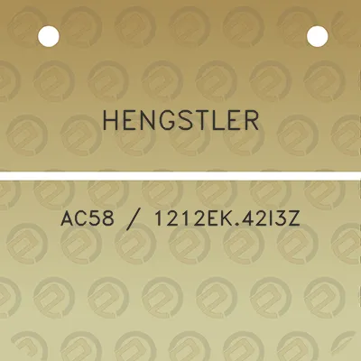 hengstler-ac58-1212ek42i3z