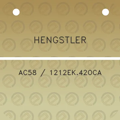 hengstler-ac58-1212ek42oca