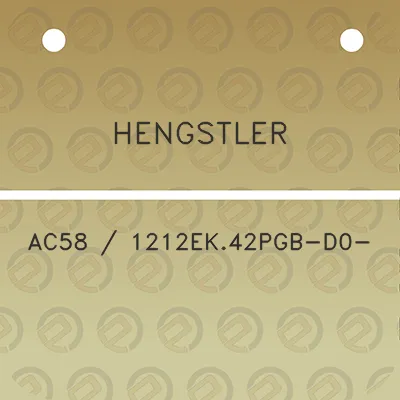 hengstler-ac58-1212ek42pgb-d0