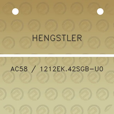 hengstler-ac58-1212ek42sgb-u0