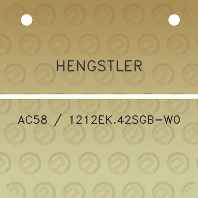 hengstler-ac58-1212ek42sgb-w0