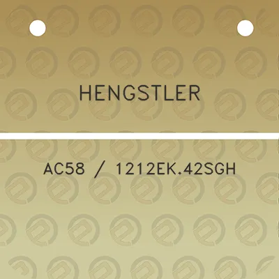 hengstler-ac58-1212ek42sgh