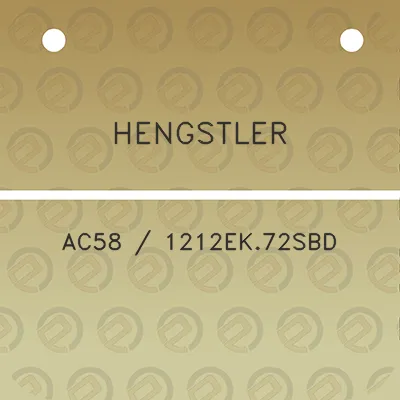 hengstler-ac58-1212ek72sbd