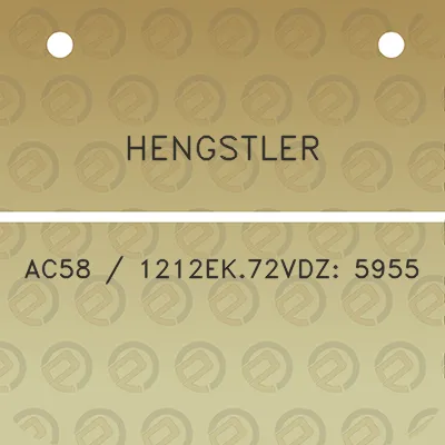 hengstler-ac58-1212ek72vdz-5955