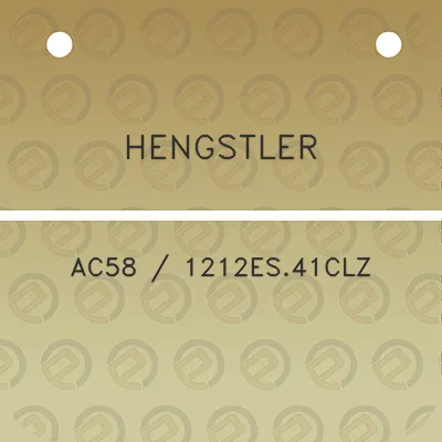 hengstler-ac58-1212es41clz