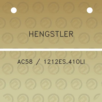 hengstler-ac58-1212es41oli