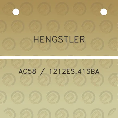 hengstler-ac58-1212es41sba