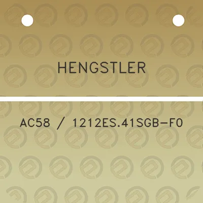 hengstler-ac58-1212es41sgb-f0