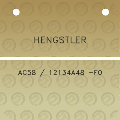 hengstler-ac58-12134a48-f0